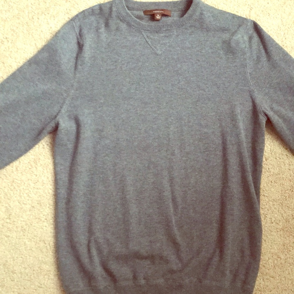 Men’s MEDIUM Merona Grey Lightweight Sweater